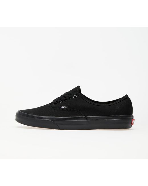 vans authentic canvas black