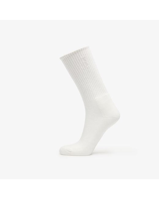 Vans White Lx Crew Sock