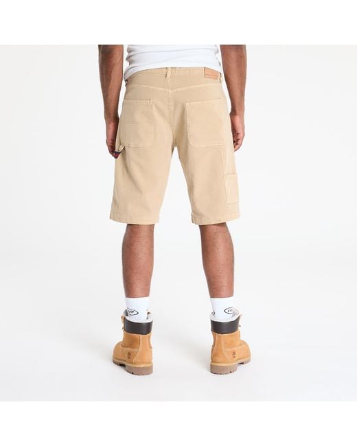 Tommy Hilfiger Tommy Jeans Jaimie Canvas Cargo Shorts in het Natural voor heren