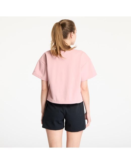Maglietta Granite Point Knit Short Sleeve Tee di Columbia in Pink