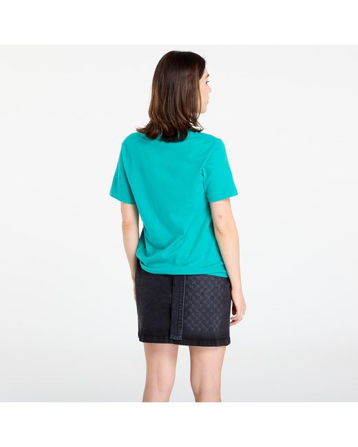 Sporty & Rich T-Shirt Varsity Crest Soft T-Shirt in het Blue