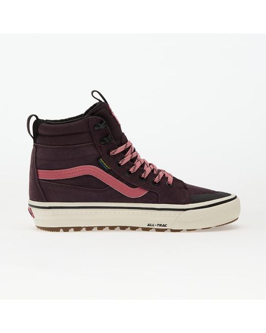Sneakers Mte Sk8-Hi Waterproof Insulated Port/ Eur di Vans in Red