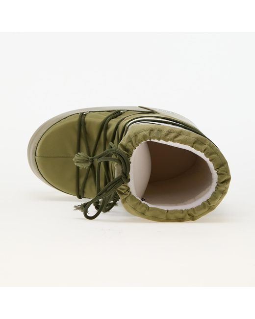 Moon Boot Green Sneakers Icon Nylon