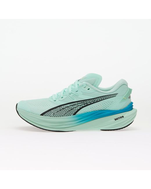 PUMA Green Sneakers Deviate Nitro 3