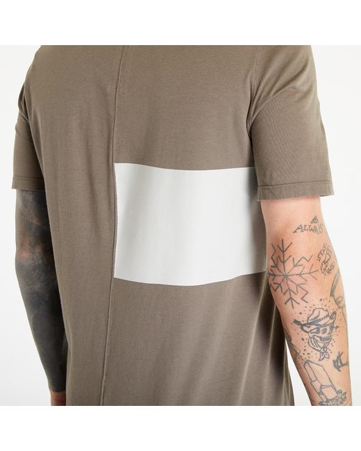 Rick Owens Gray Rick Owens Level T-shirt Dust/ Pearl for men