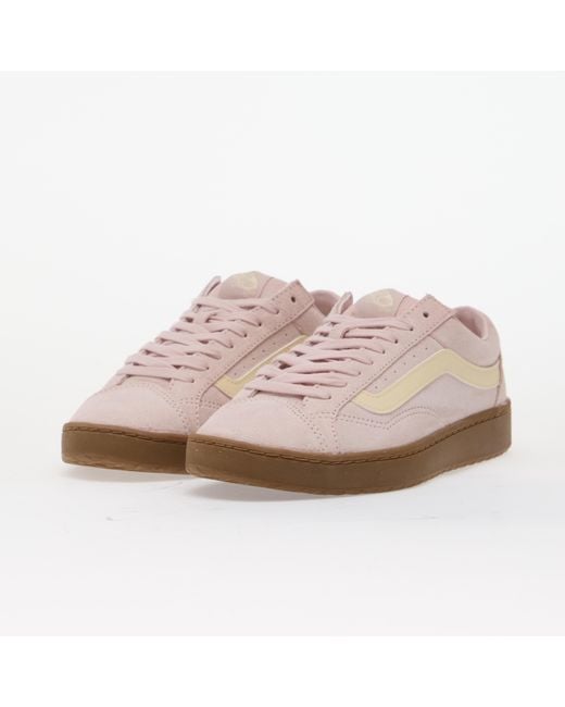 Baskets Old Skool 36 À Patch Logo Vans en coloris White