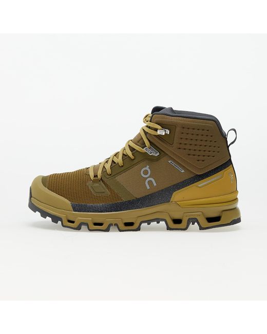 On Shoes Green M Cloudrock 2 Waterproof Hunter/ Safari for men