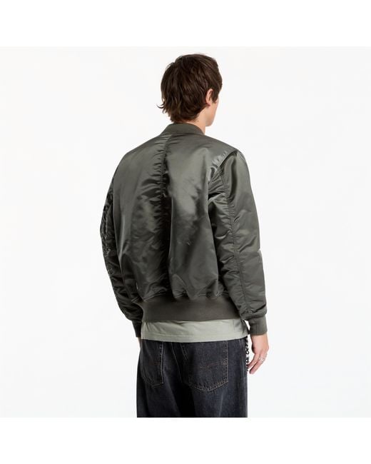 Alpha Industries Gray Jacket Ma-1 Base Flight Jacket Uv for men