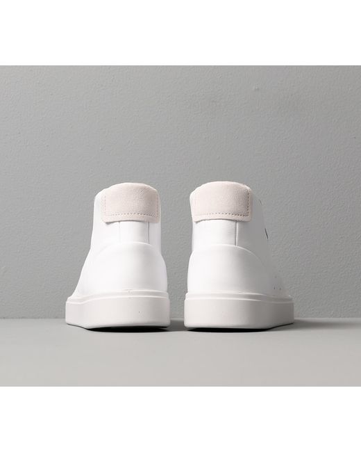 adidas sleek mid white pink