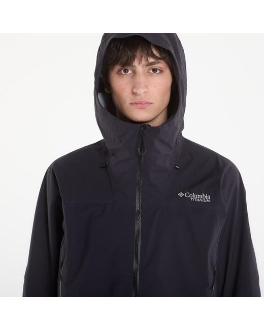Columbia Blue Jacket Saudan Pro 3L Shell Jacket for men
