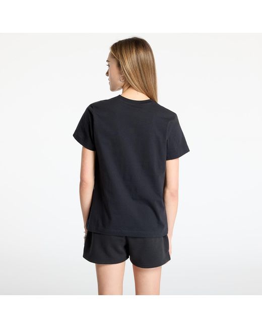 New Balance Black T-Shirt S/S Jersey