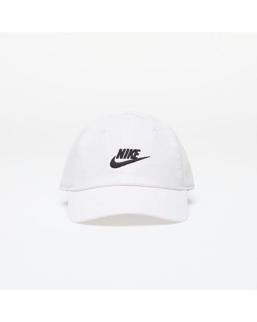 Club unstructured futura wash cap white/ black Nike