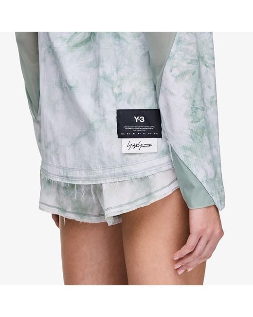 Y-3 Blue Jacket Aop Running Jacket