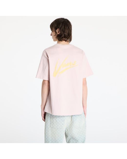 Vans T-Shirt Brush Script Loose Ss Tee in het Red voor heren