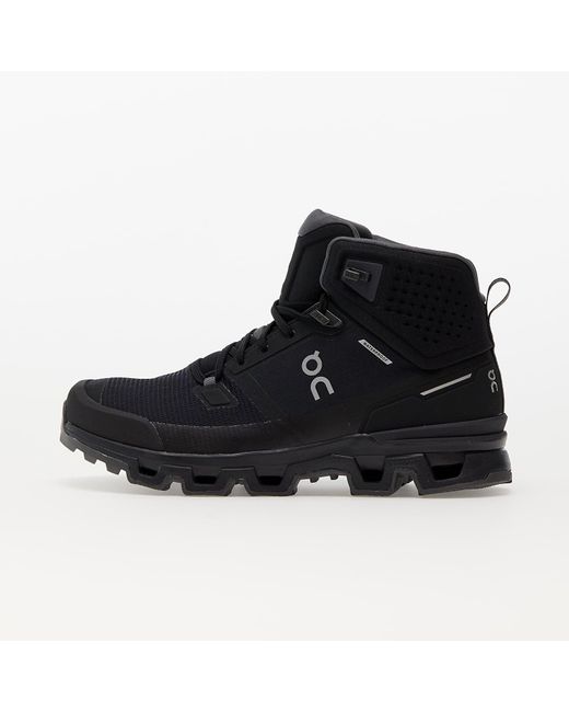 On Shoes M cloudrock waterproof black/ eclipse für Herren