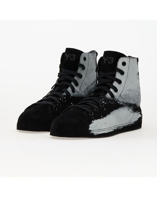 Y-3 Black Sneakers Nizzastar Hi/ Off Eur