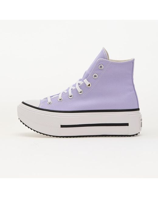 Converse Blue Sneakers Chuck Taylor All Star Lift Double Stack Heat/ Egret