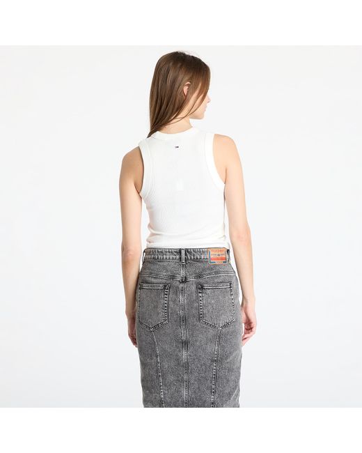 Tommy Hilfiger Blue Tank Top Tommy Jeans Slim Sh Tj Bubble Tee