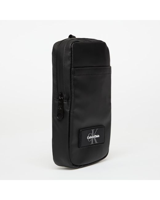 Calvin Klein Black Bag Utility Phone Crossbody Crossover