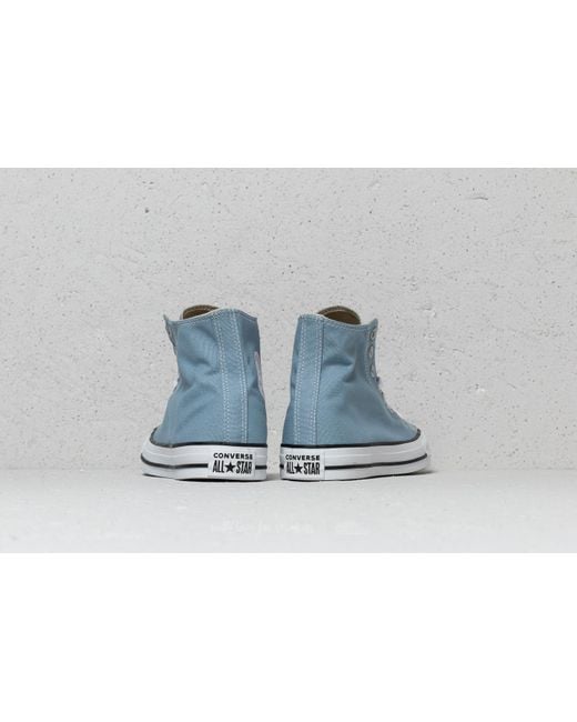 Converse Chuck Taylor All Star Hi Washed Denim in Blue for Men Lyst