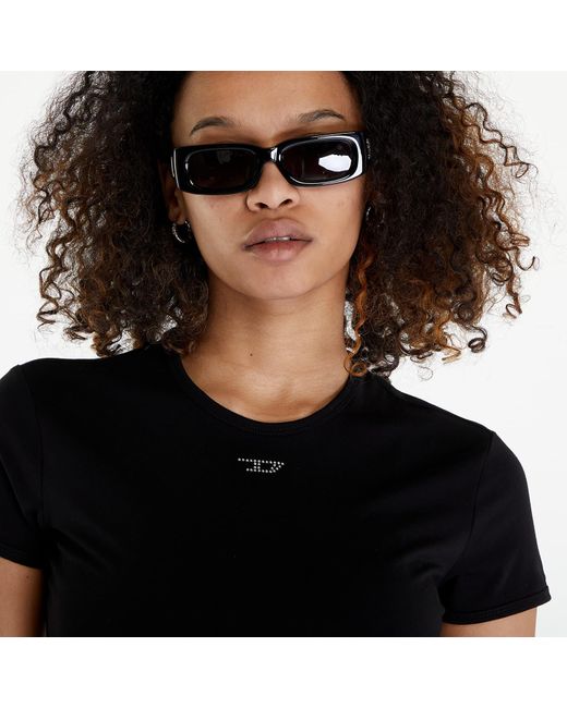 DIESEL Black T-uncutie-long-n15 T-shirt