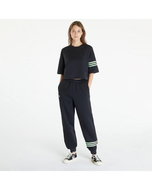 Adidas Originals Adidas Neuclassics Sweat Pants Black/ Green