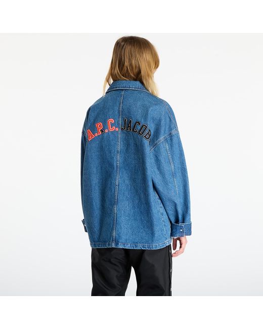 A.P.C. Jas X Marc Jacobs Jacket in het Blue