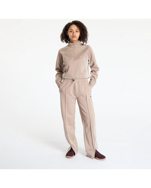 Converse Sweatshirt Cropped Fleece Turtleneck Vintage Cargo Sweatshirt in het Brown