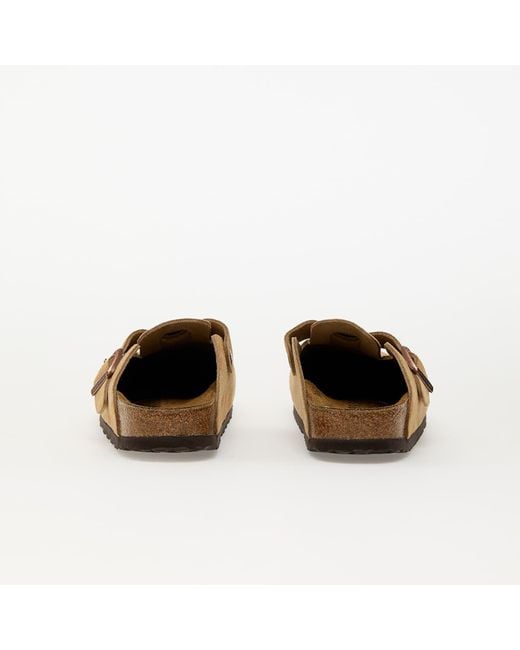 Birkenstock Sneakers Boston Suede Leather Eur in het Brown