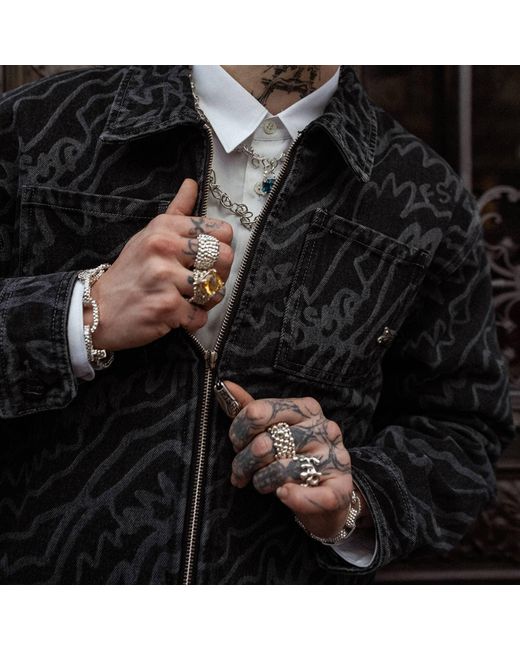 FTSHP Blue Jacket Lining Denim Jacket
