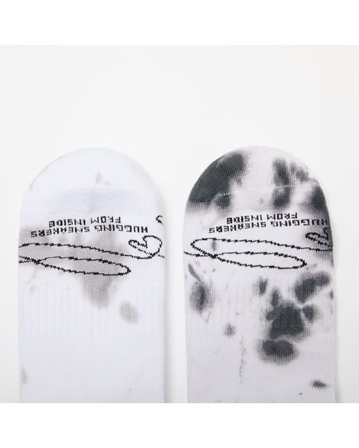 FTSHP White Footshop Basic Crew Socks 2-Pack