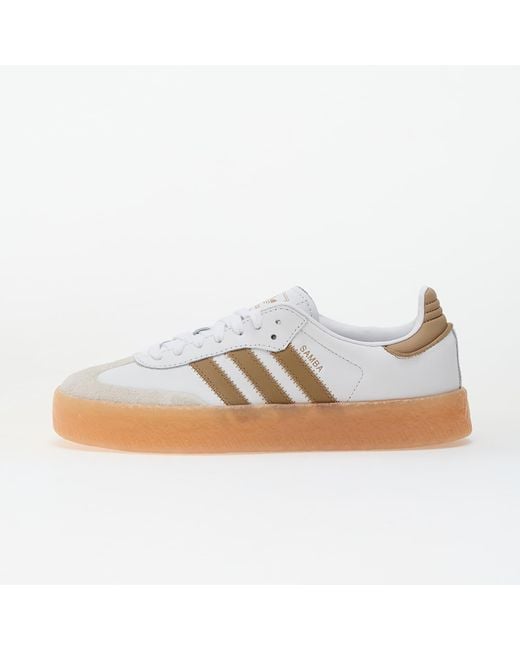 Adidas Originals White Sneakers Adidas Sambae W Ftw/ Off/ Cardboard