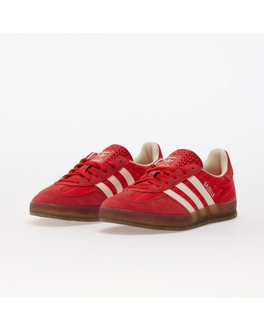 Adidas Originals Sneakers Adidas Gazelle Indoor W/ Better Scarlet/ Crew Eur in het Red