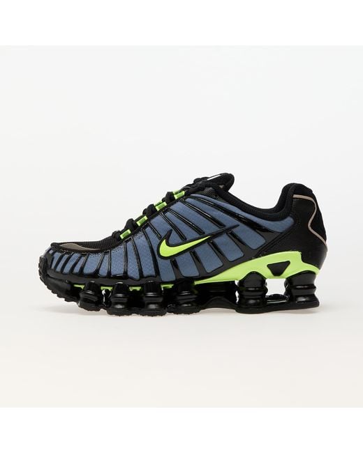 Sneakers Shox Tl Thunderstorm/ Volt di Nike in Black da Uomo