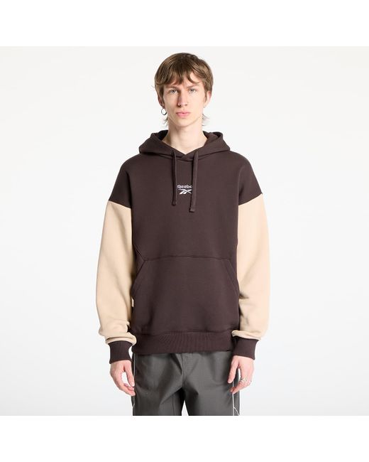 Reebok Brown Sweatshirt Classic French Ter Unearthed Hoodie Tan
