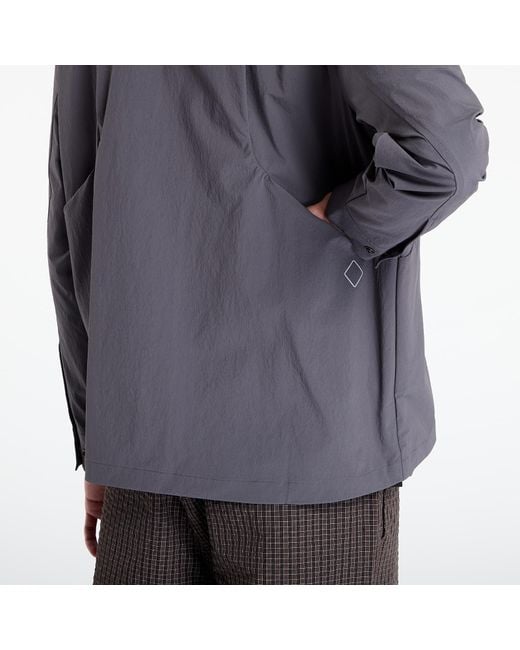 Pas Normal Studios Overhemd Off-Race Tech Overshirt in het Gray