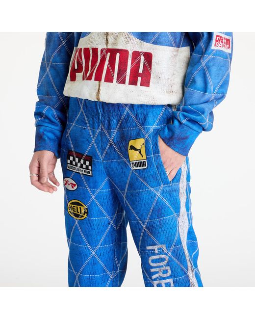 PUMA Blue X A$Ap Rocky Quilted Sweat Pant for men