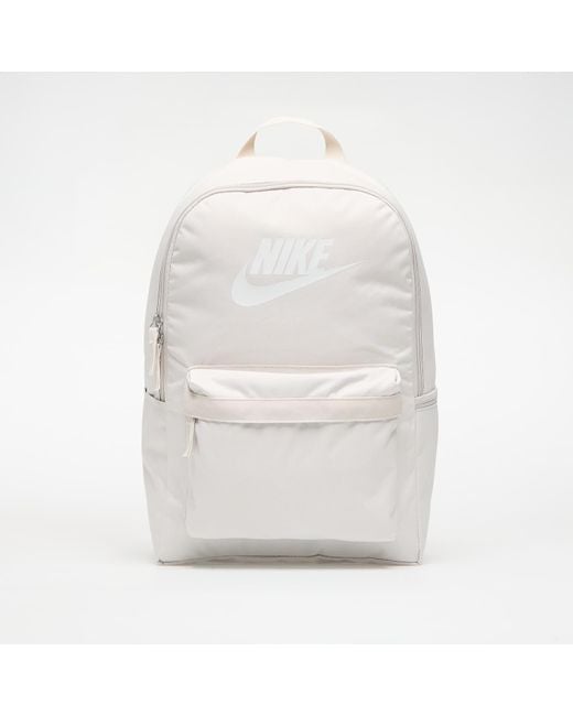 Nike White Rucksack Heritage Backpack