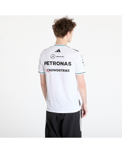 Adidas Originals Jersey Adidas X Mercedes Amg Petronas Formula One Team Driver Authentic Jersey in het White voor heren