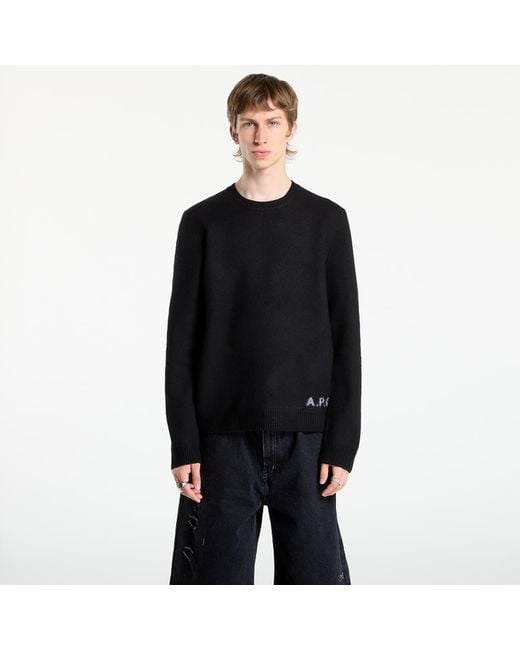 A.P.C. Pullover Edward Jumper in Black für Herren