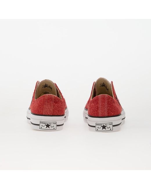 Converse Red Sneakers X Stüssy Chuck 70 Ox Eur