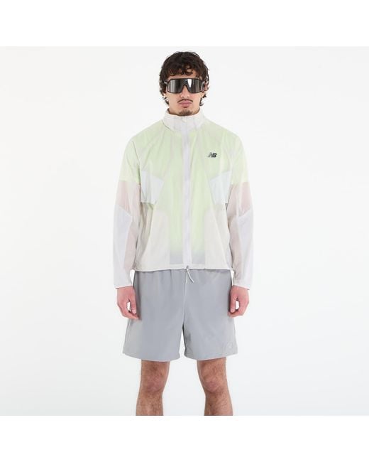 New Balance White Jacket Rc Jacket for men