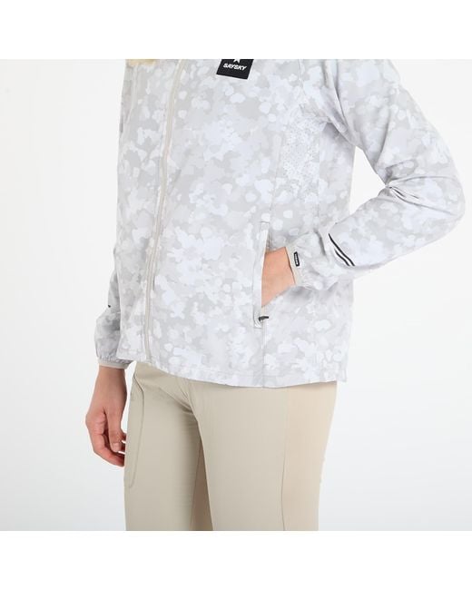 Saysky White Jacket W Camo Pace Jacket