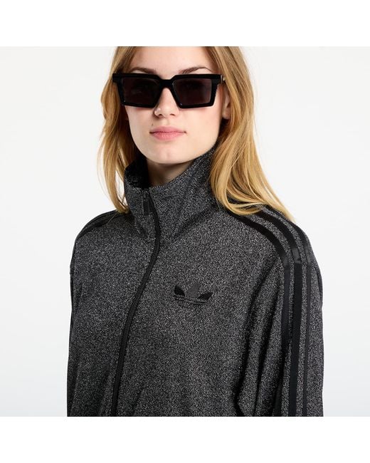 Sweatshirt adidas lurex fb tt black/ silver metallic m Adidas Originals