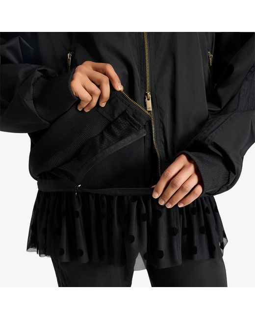 Adidas Originals Black Layered Bomber Jacket