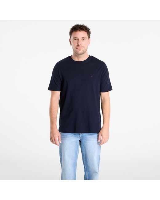 Tommy Hilfiger Blue T-Shirt Essential Reg Fit Solid Tee for men