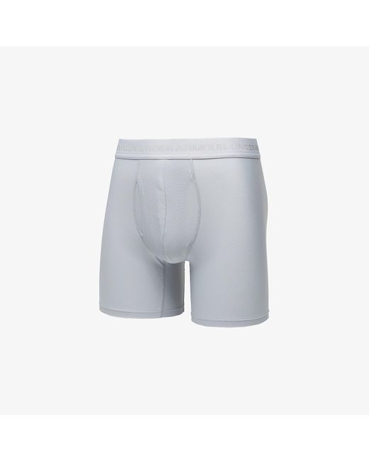 Under Armour Blue Performance Tech Mesh Mod 6In 3-Pack for men