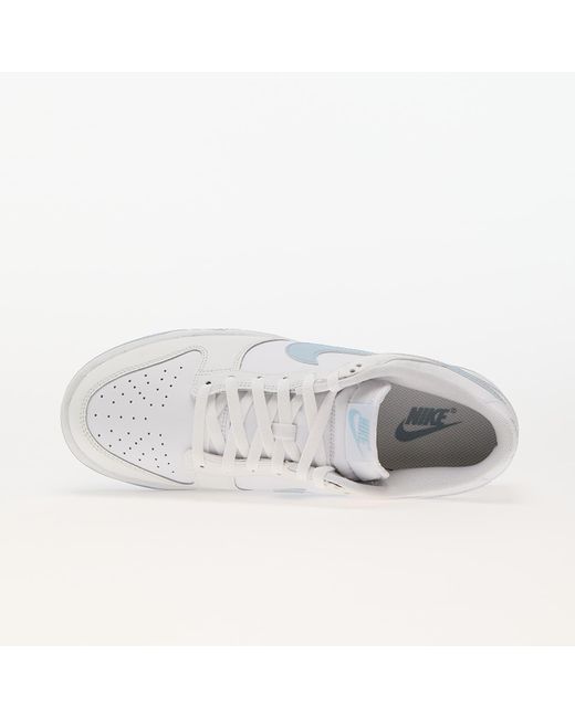 Nike Dunk low retro white/ light armory blue für Herren