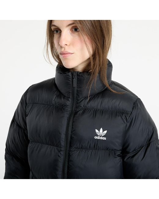 Adidas Originals Black Jacke Adidas Adicolor Short Puffer Jacket