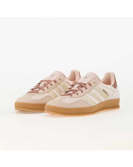 Adidas Originals Pink Sneakers Adidas Gazelle Indoor W Wonder Quartz/ Warm Clay/ Gum 3